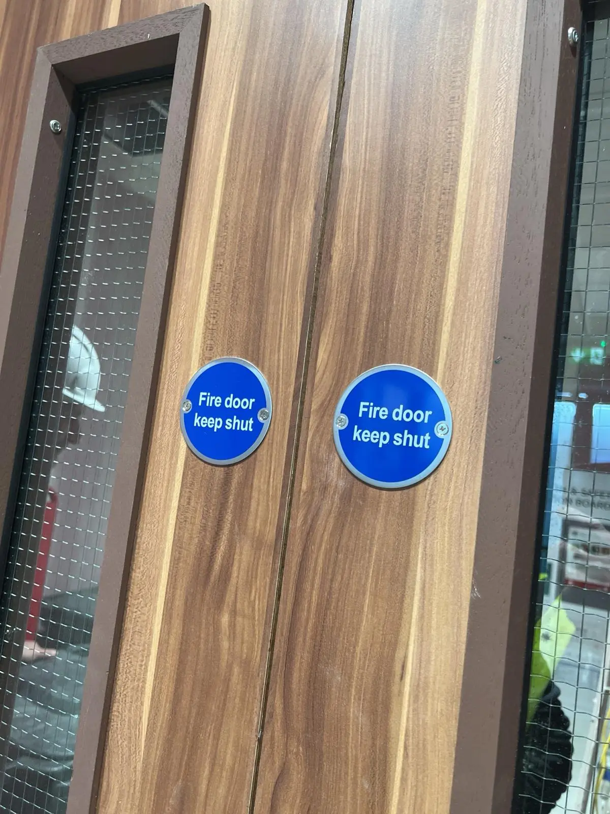 Double fire door survey